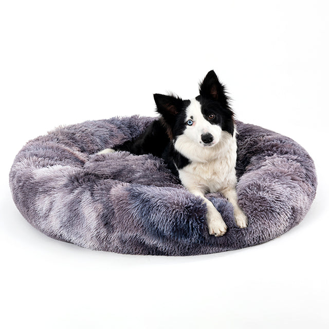 Panier donut tout doux pour chien et chat